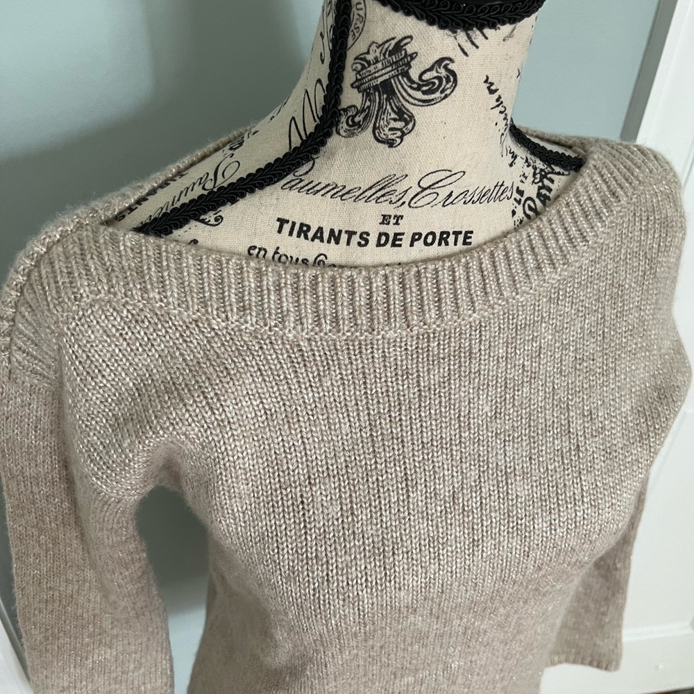 White House Black Market Taupe Sweater